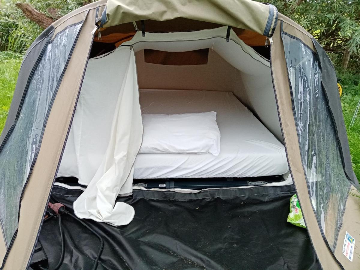 Basic 2P Tent Sotterum Hotel Cornwerd Bagian luar foto
